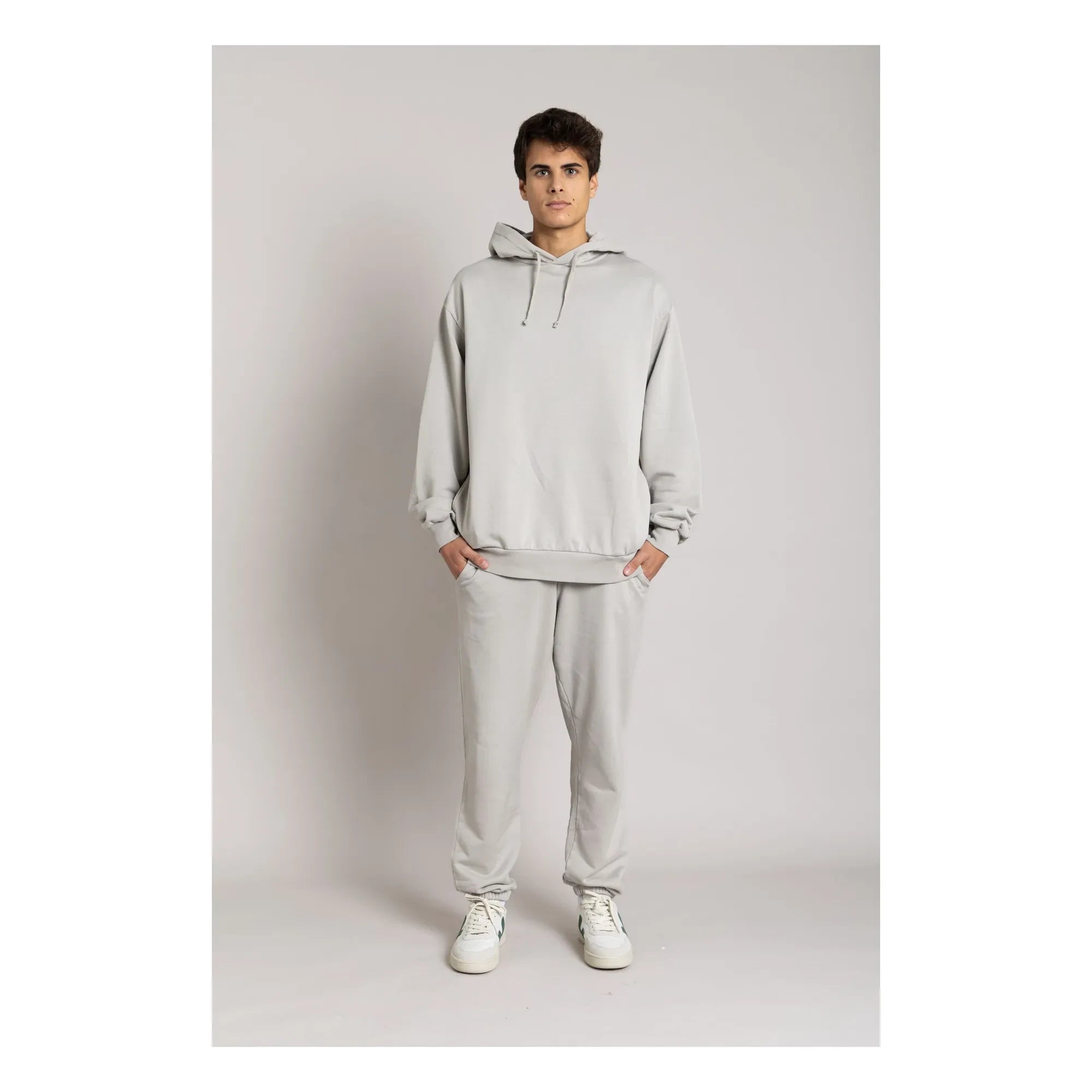 Smallable Man - Sudadera de algodón orgánico Java | Gris perla