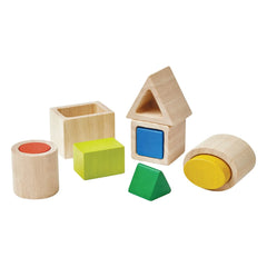 Plan Toys - Formas geométricas encajables