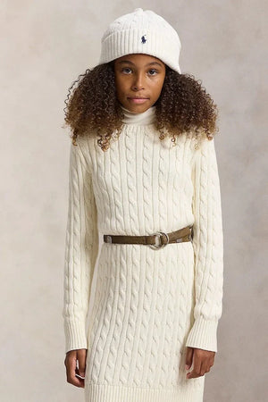 Polo Ralph Lauren Vestido de algodón para niña