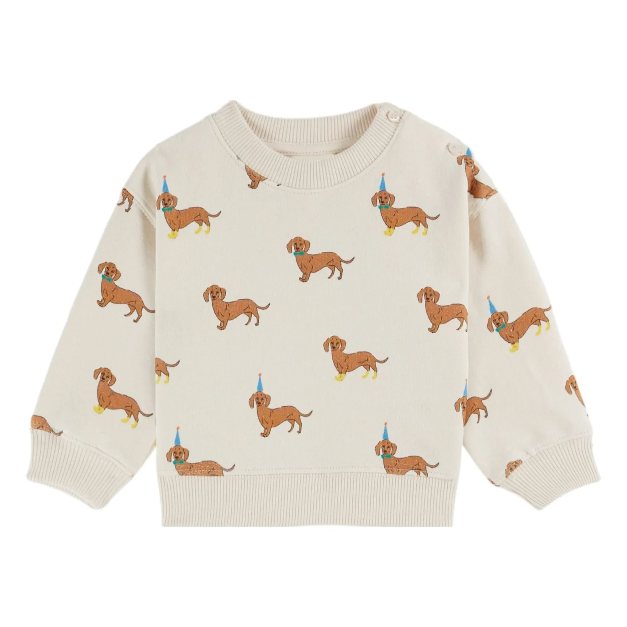 Emile et Ida - Sudadera Dogs de Algodón Orgánico | Crudo