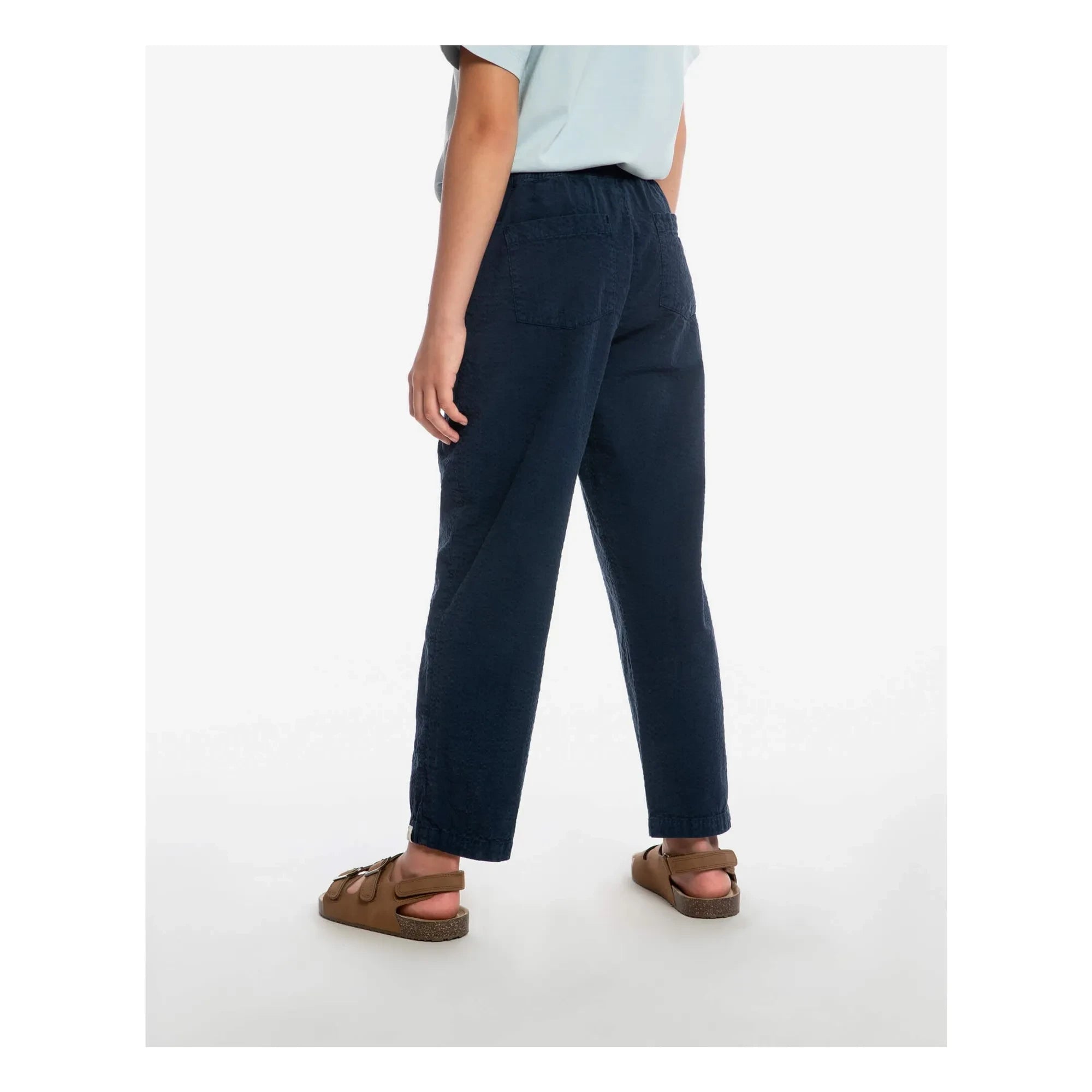 Matona - Pantalón de algodón orgánico | Azul marino