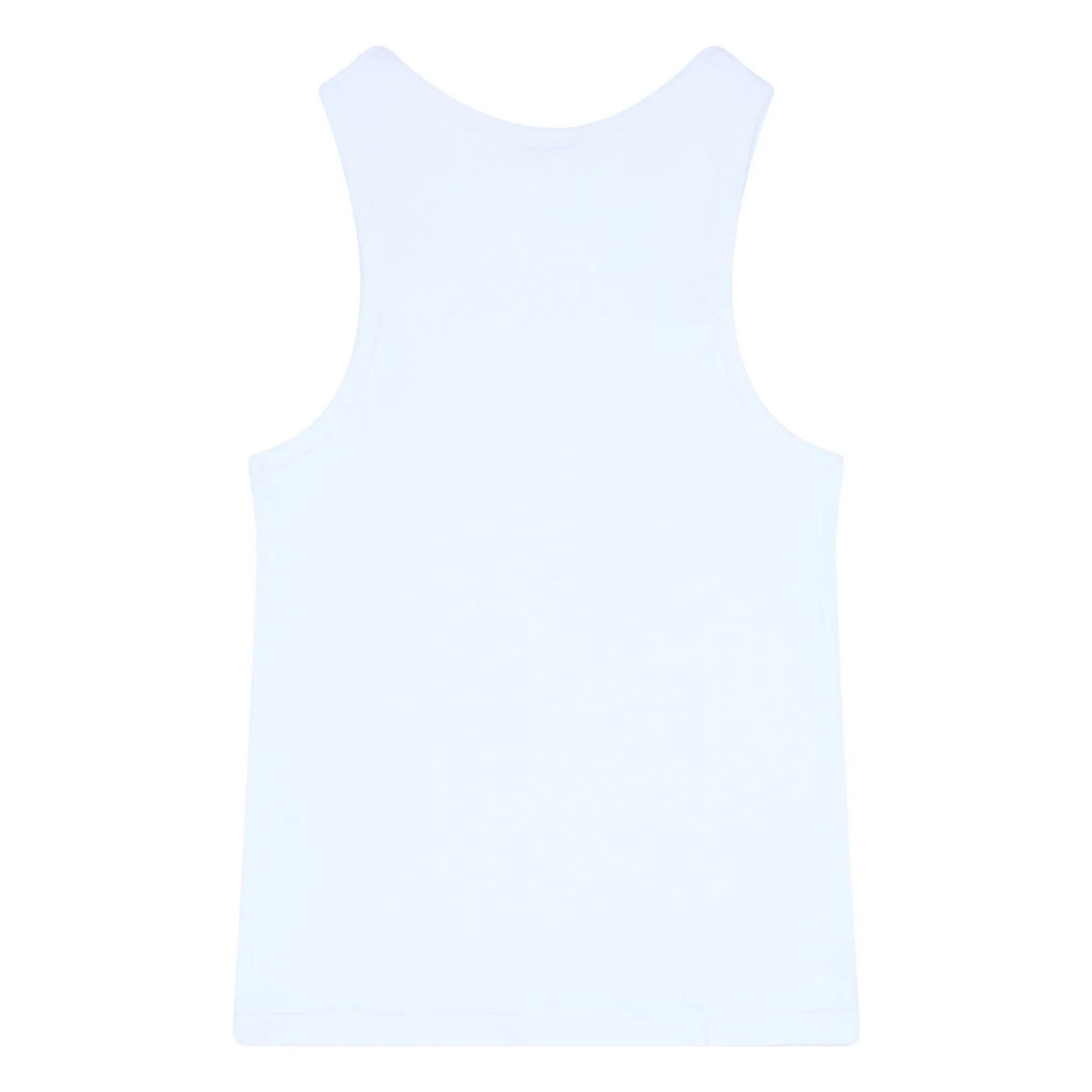 Smallable Woman - Camiseta de tirantes acanalada de algodón orgánico Ayla | Blanco