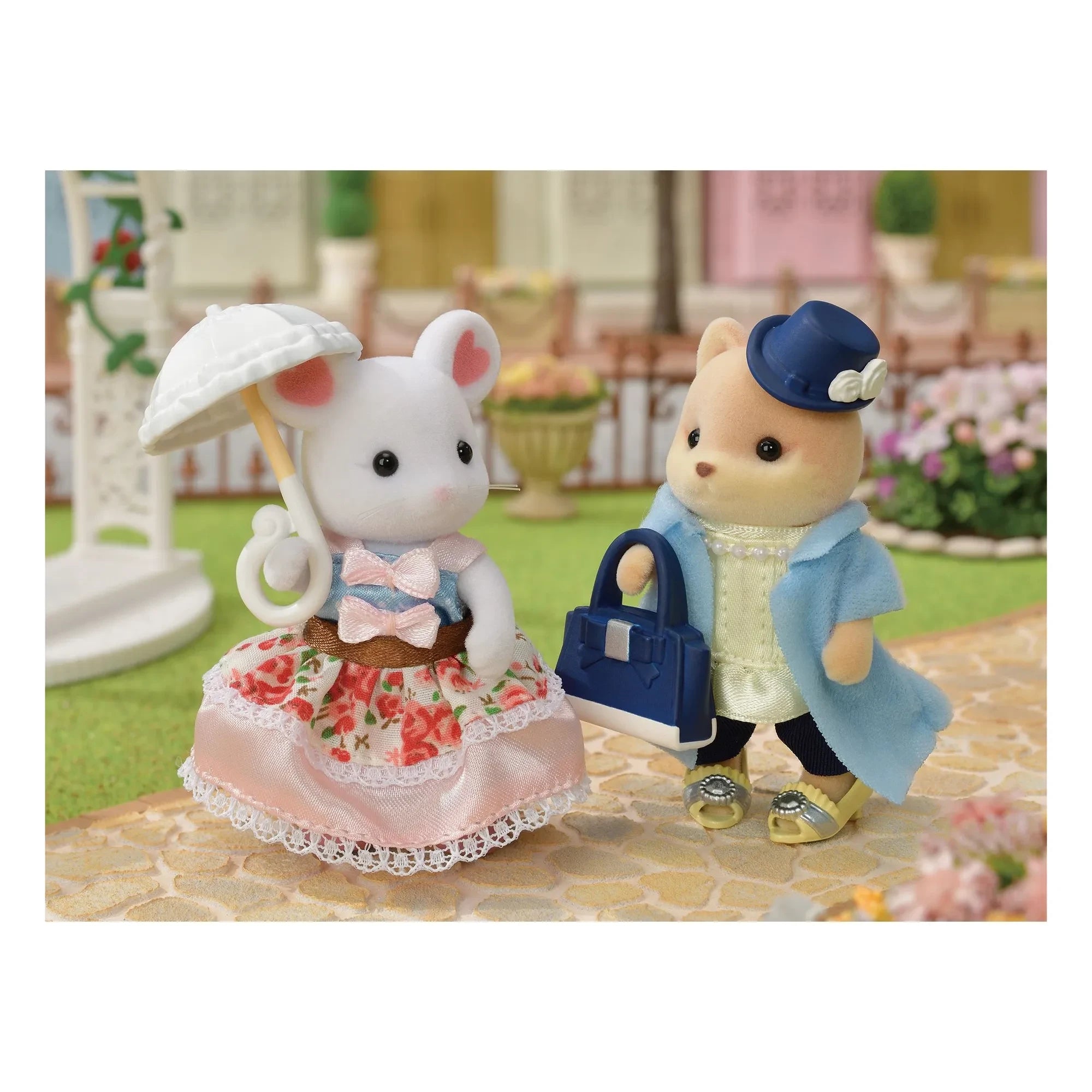 Sylvanian Families - Bolso de moda y hermana ratón malvavisco