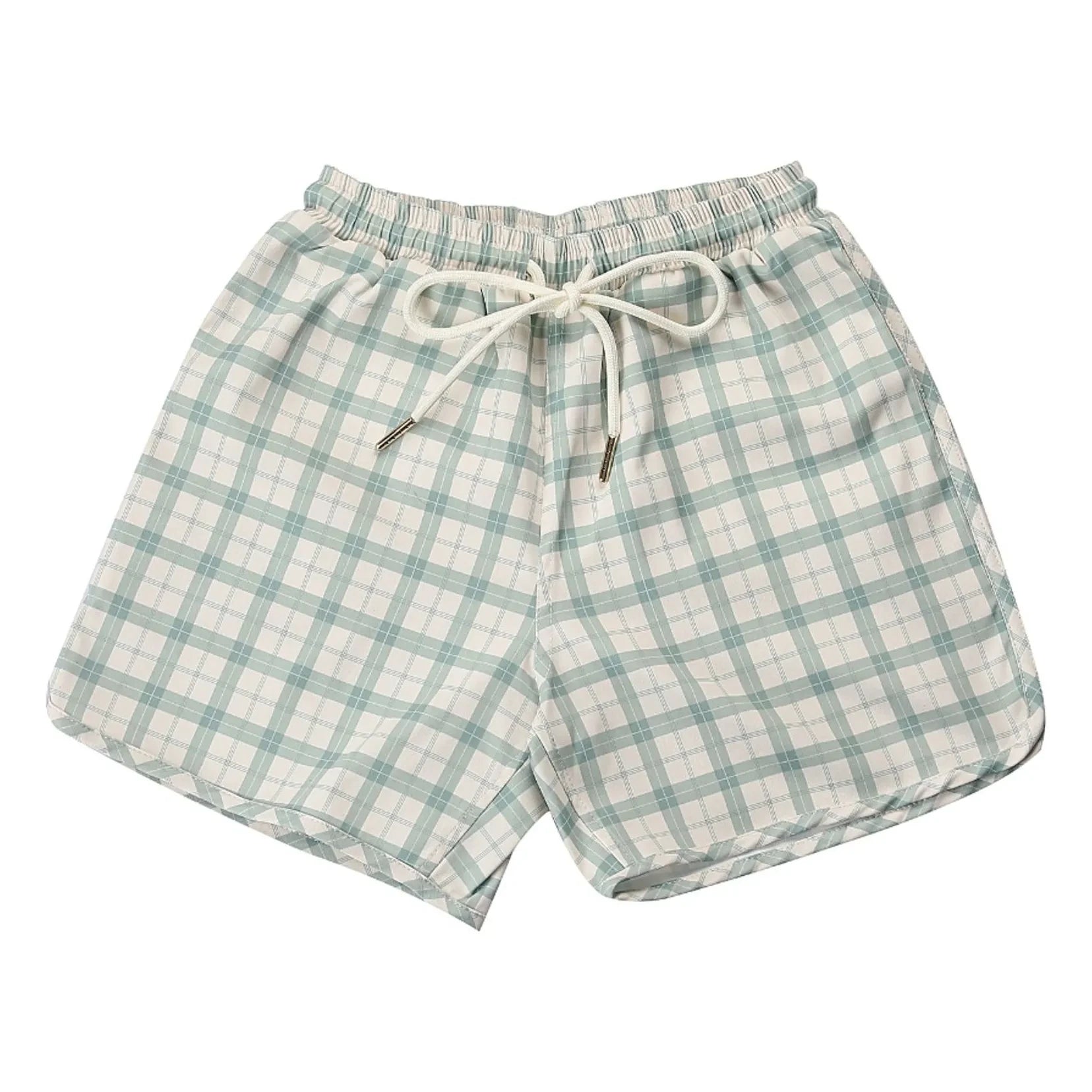 Grech & Co - Pantalón Corto de Baño de Fibras Recicladas | Verde Pálido