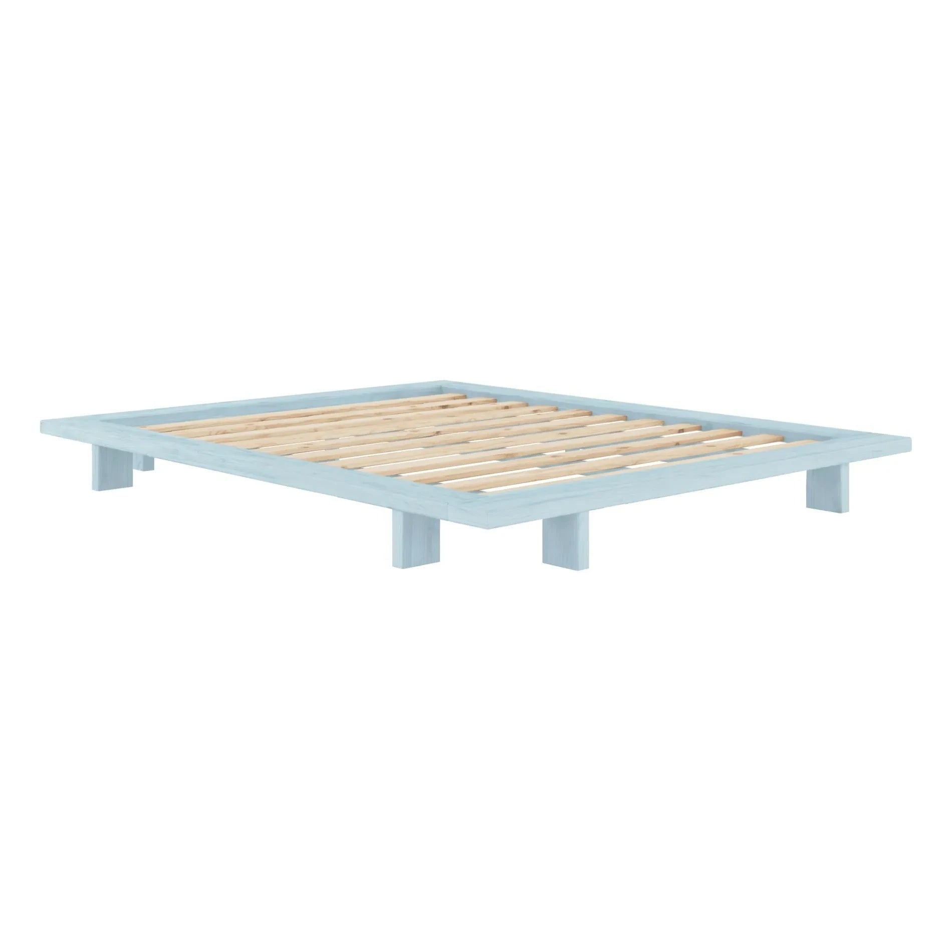 Karup Design - Cama japonesa de madera | Azul claro