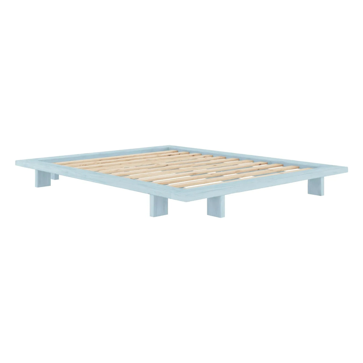 Karup Design - Cama japonesa de madera | Azul claro