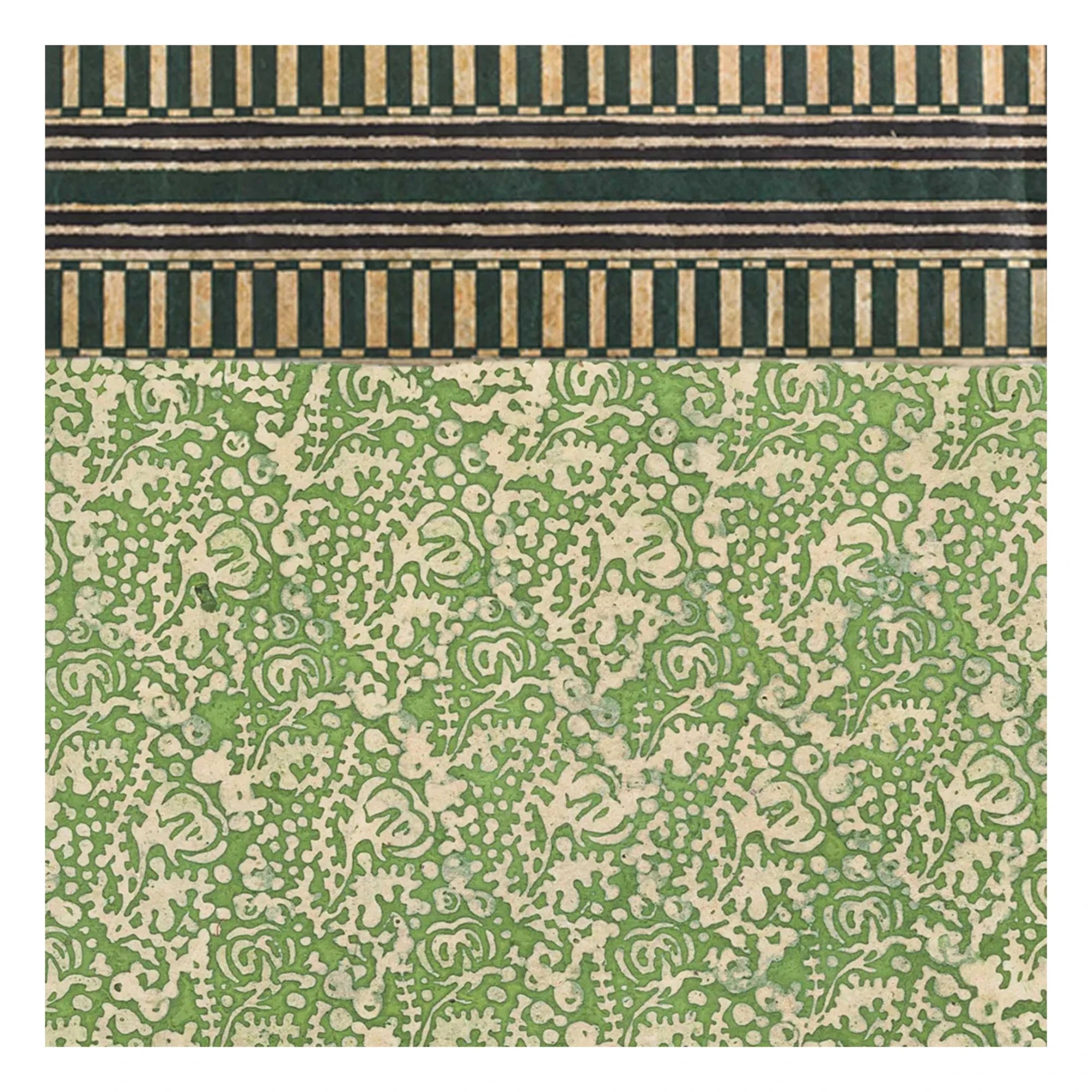Le Monde Sauvage - Superfrise Blossom Tokio - Set de 9 hojas | Verde