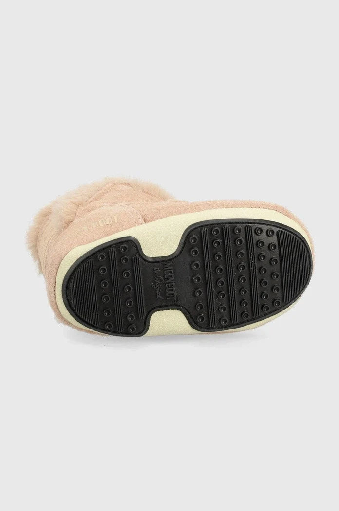 Moon Boot Crib Botas de Nieve de Ante para Niños