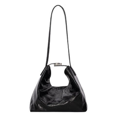 BY FAR - Bolso de Piel Texturizada Bea | Negro
