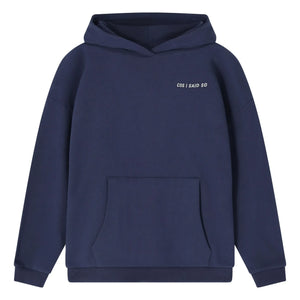 Cos I Said So - Sudadera Personaje de algodón orgánico | Azul Marino