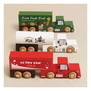 Le Toy Van - Kamyonlar ve Römorklar - 3'lü Set