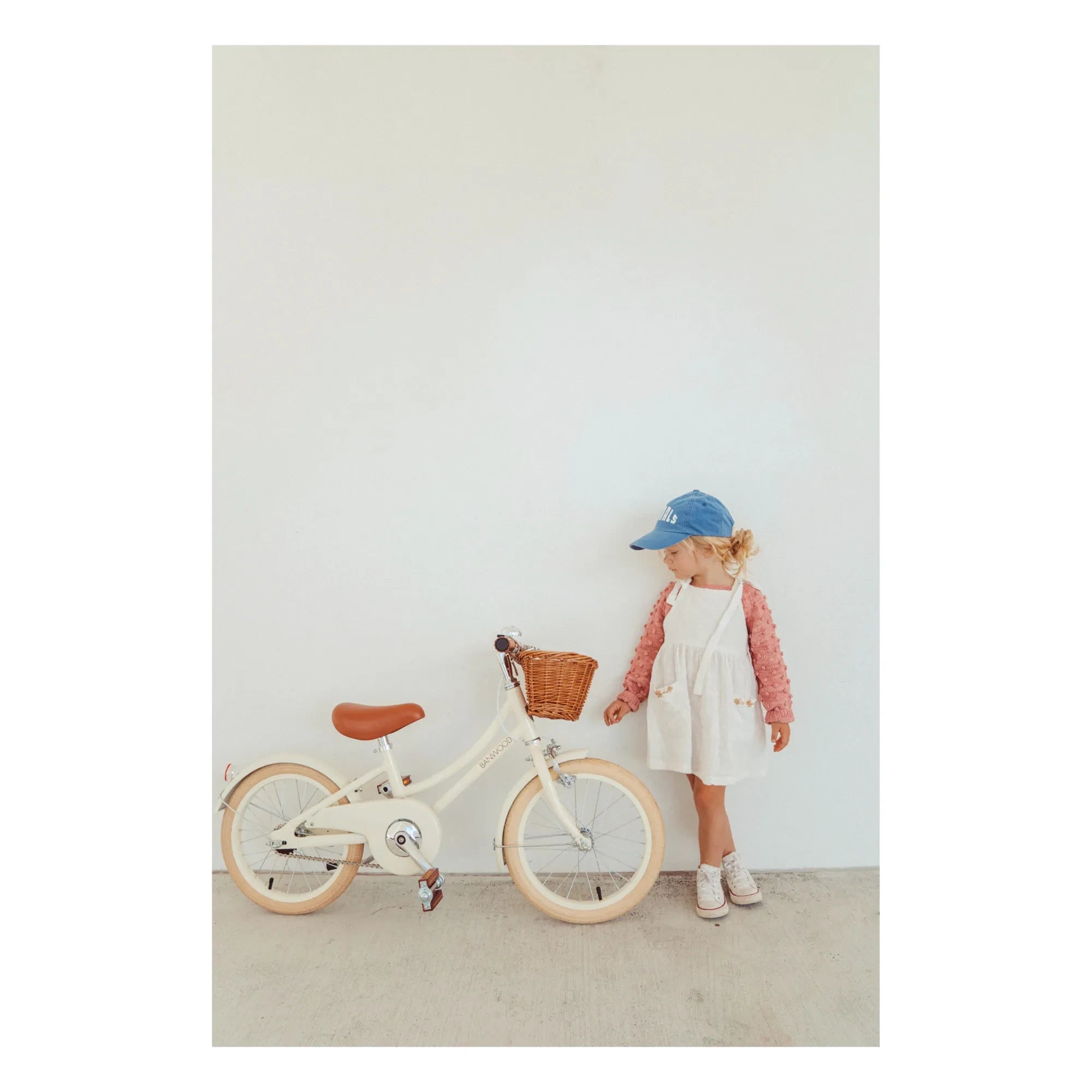 Banwood - Bicicleta infantil de 16" | Crema