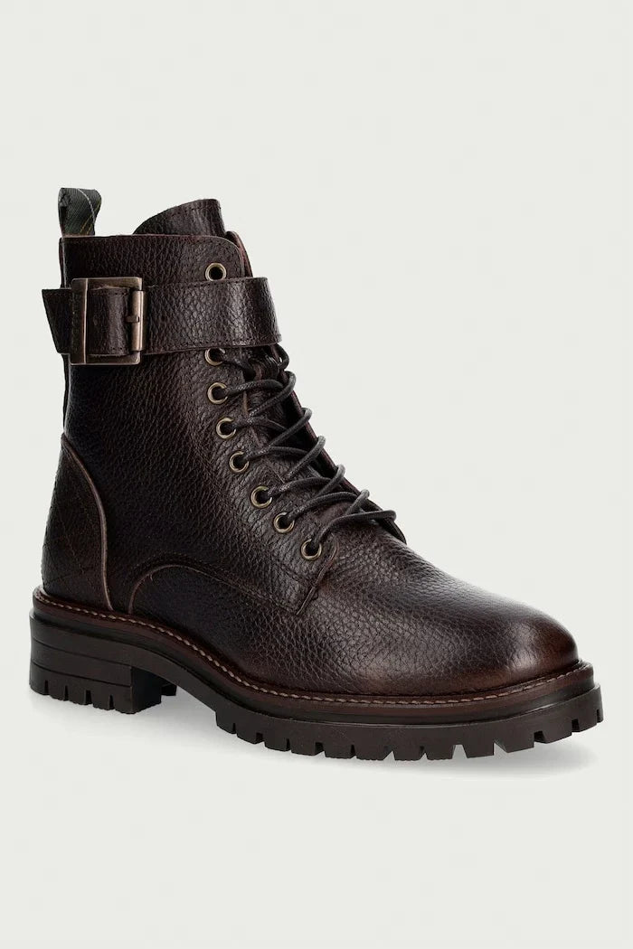 Botín Barbour Heidi de piel para mujer