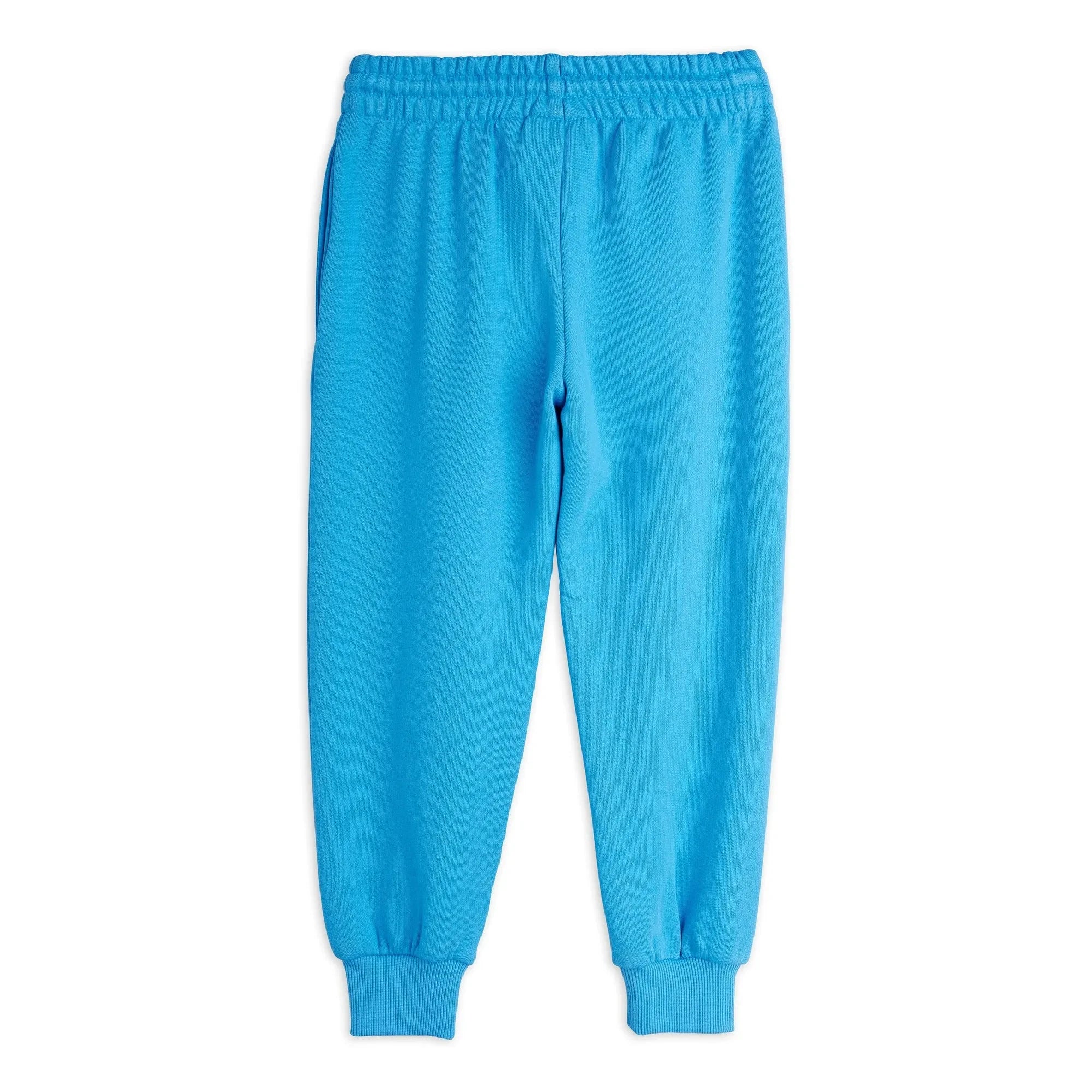 Mini Rodini - Jogger de algodón orgánico con perro salchicha | Azul