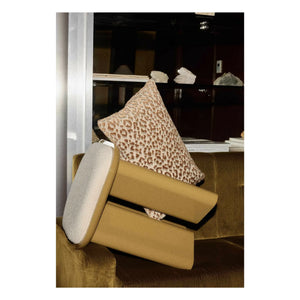 Gabrielle Paris - Funda de Cojín Jacquard | Leopardo