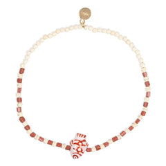 Búho - Collar de pez | Beige