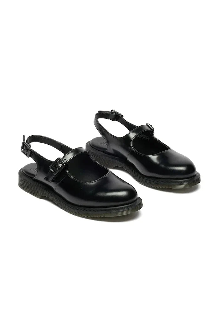 Bailarinas Dr. Martens Madaline Mary Jane de piel