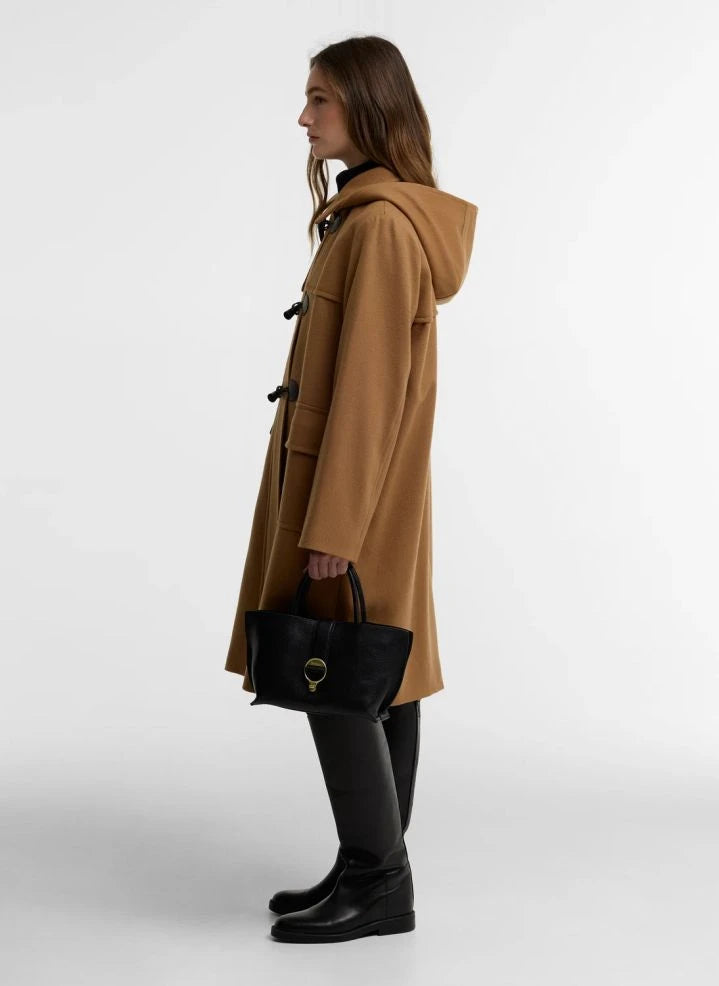 Barbour - Melody Chaqueta Duffle de Lana | Beige