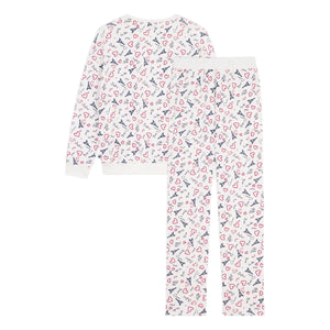 Petit Bateau - Pijama París | Blanco