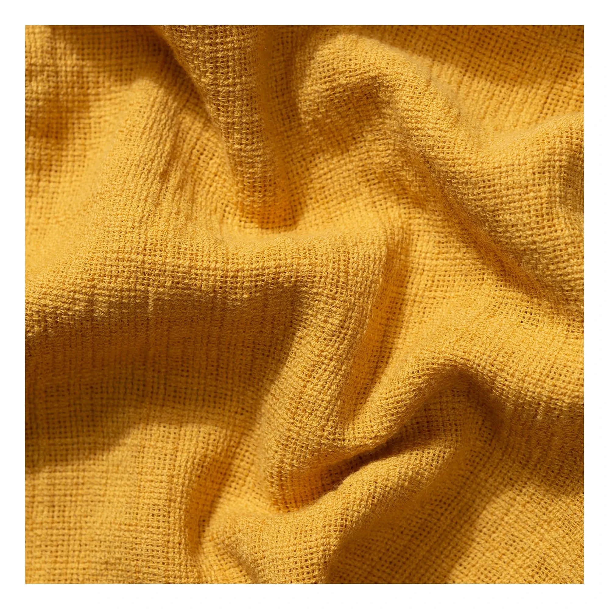 Edmmond Studios - Camisa de manga corta color mostaza Straw Land