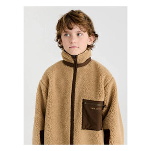True Artist - Chaqueta Sherpa Reversible N°3 | Marrón