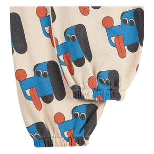 Bobo Choses - Jogger de algodón orgánico con perro | Arena