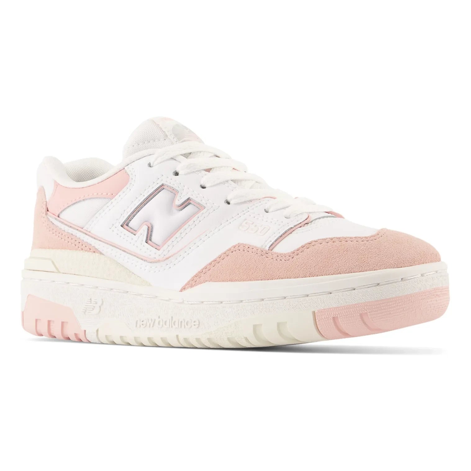 New Balance - Zapatillas clásicas 550 con cordones | Rosa claro