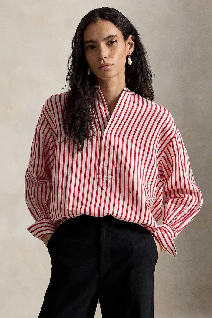 Camisa de lino Polo Ralph Lauren para mujer