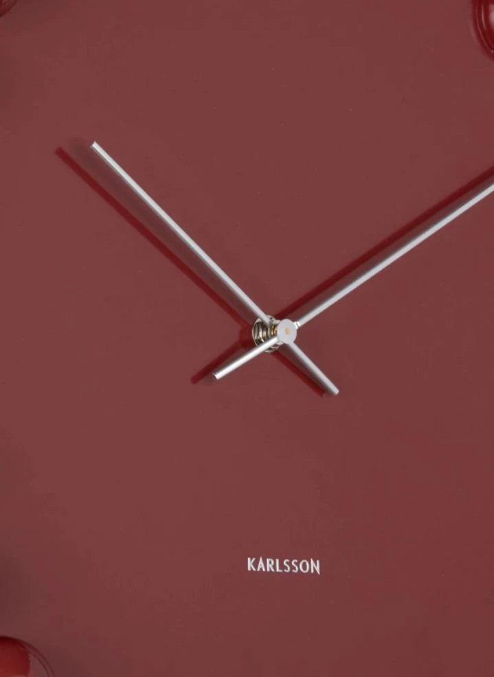 Present Time - Reloj de pared Cadiz Dotty | Burdeos
