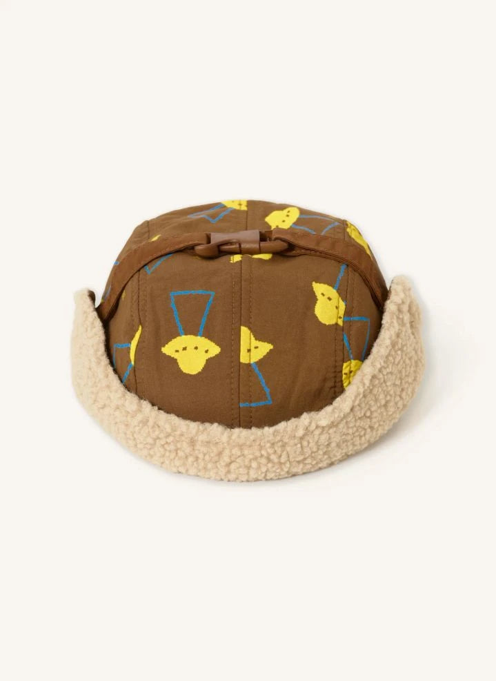 Bobo Choses - Sherpa Cap Soucoupes Fibra reciclada para bebé | Marrón