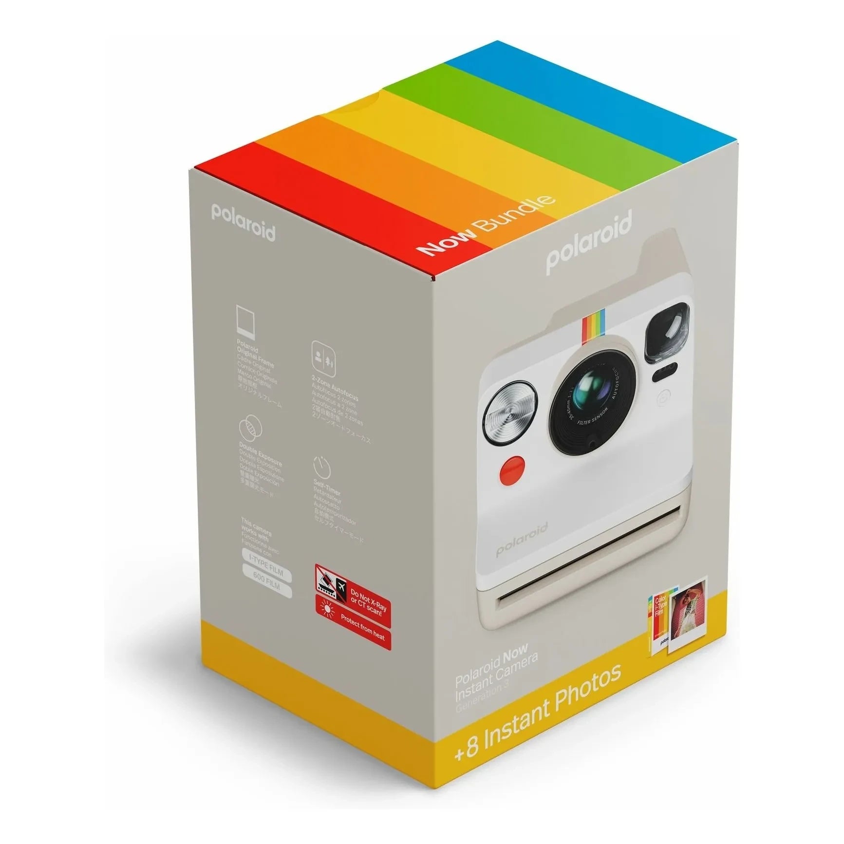 Polaroid - Cámara Polaroid Now generación 3 | Blanco