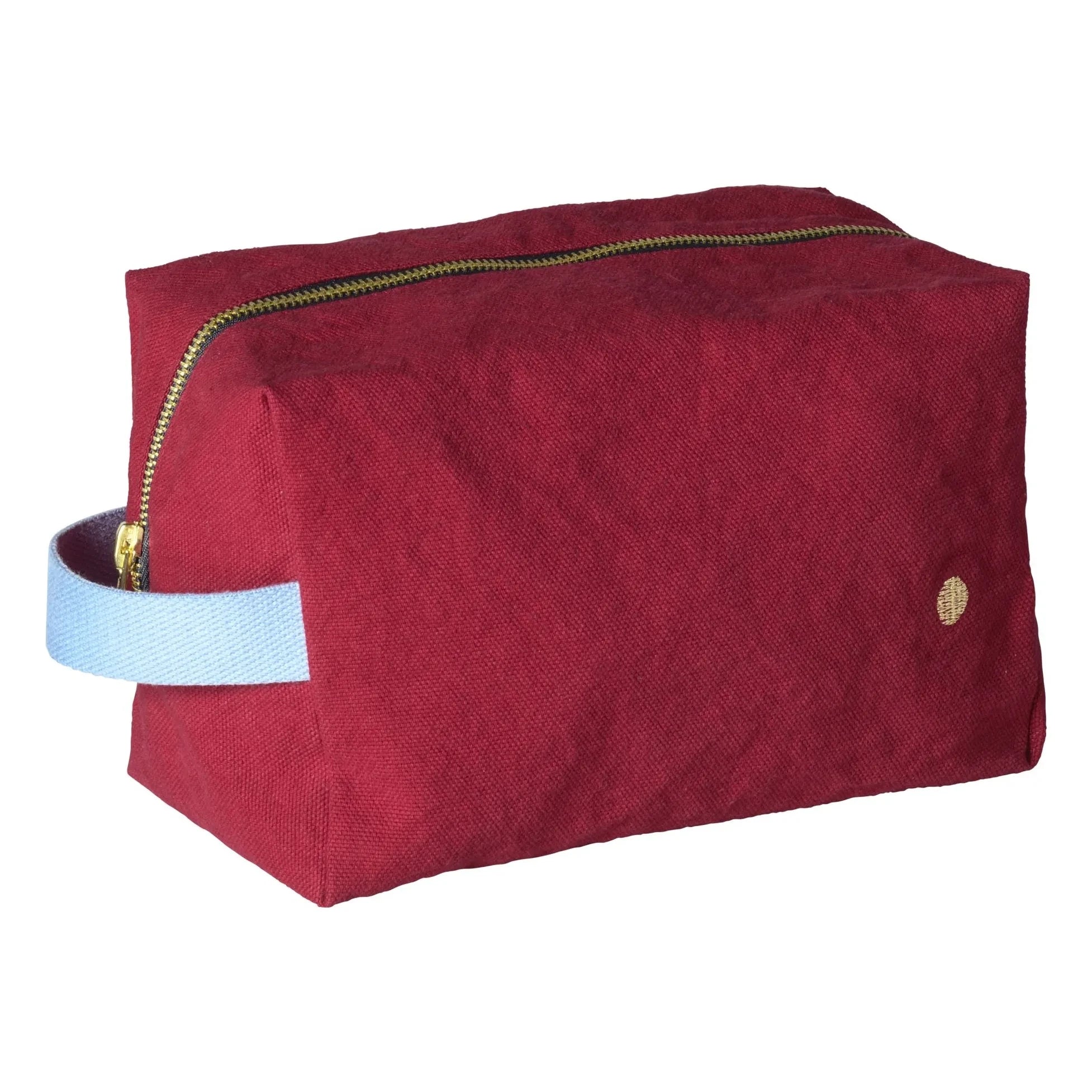 La guinda del pastel - Bolsa de maquillaje Cube | Rojo cereza