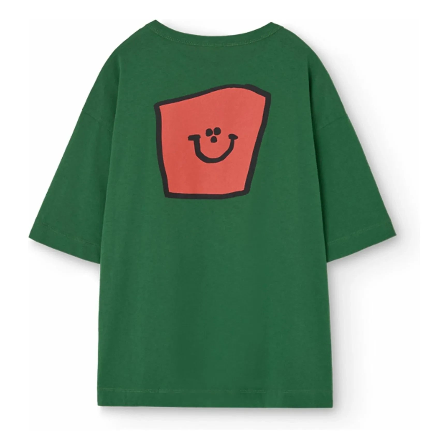 The Animals Observatory - Camiseta Collie Sourire Algodón orgánico | Verde cromo