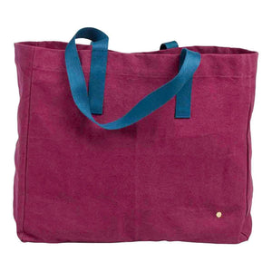 La cerise sur le gâteau - Iona bolsa de compra de algodón orgánico | Burdeos