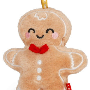 Legami - Juguete de Peluche Decoración Navideña - Pan de Jengibre - Oh-Oh-Ohrnaments
