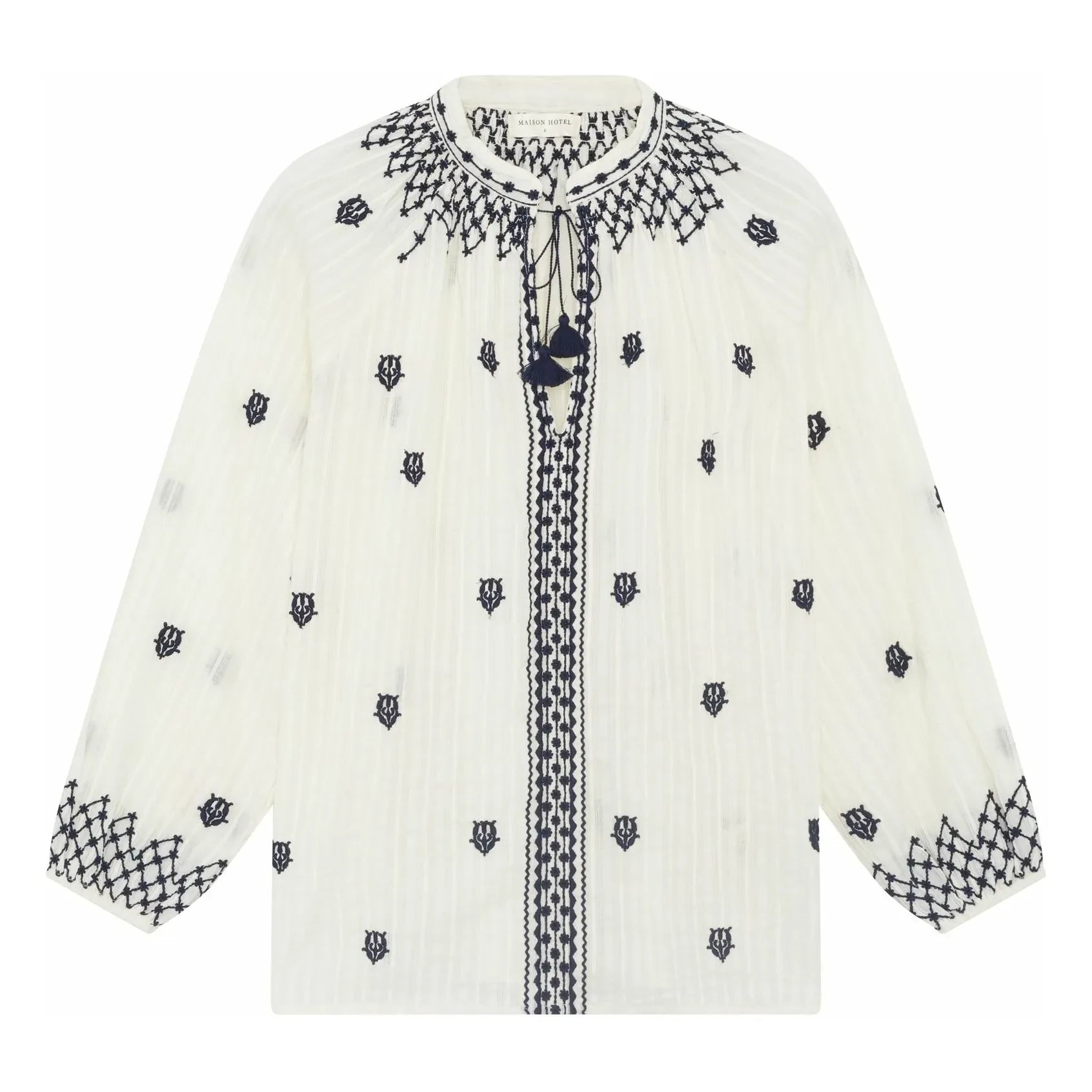 Maison Hotel - Blusa Santorini Sybille | Blanca