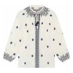 Maison Hotel - Blusa Santorini Sybille | Blanca