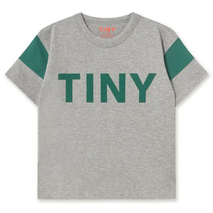 Tinycottons - Camiseta de algodón orgánico Tiny | Gris jaspeado