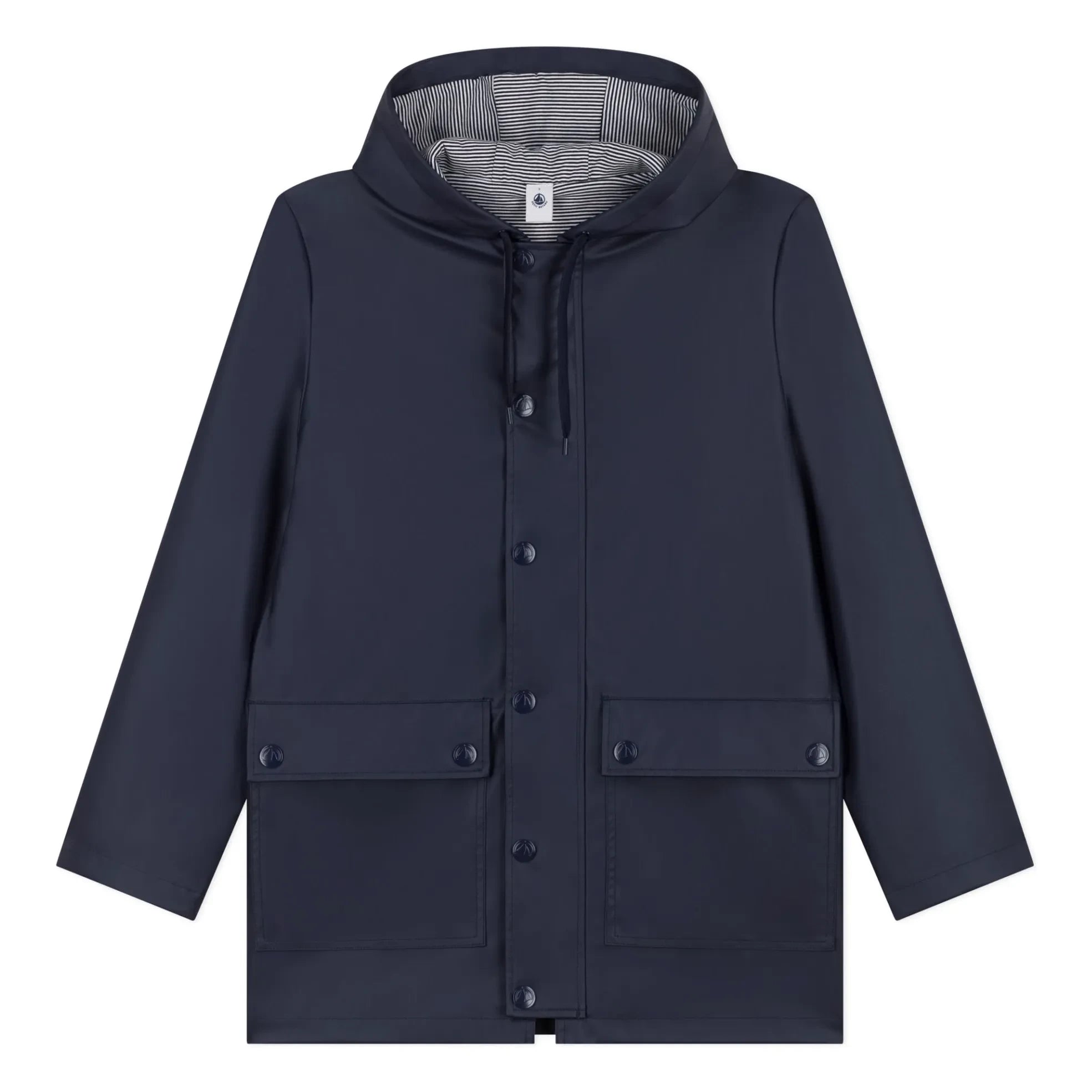 Petit Bateau - Gabán Encerado Laiga | Azul marino