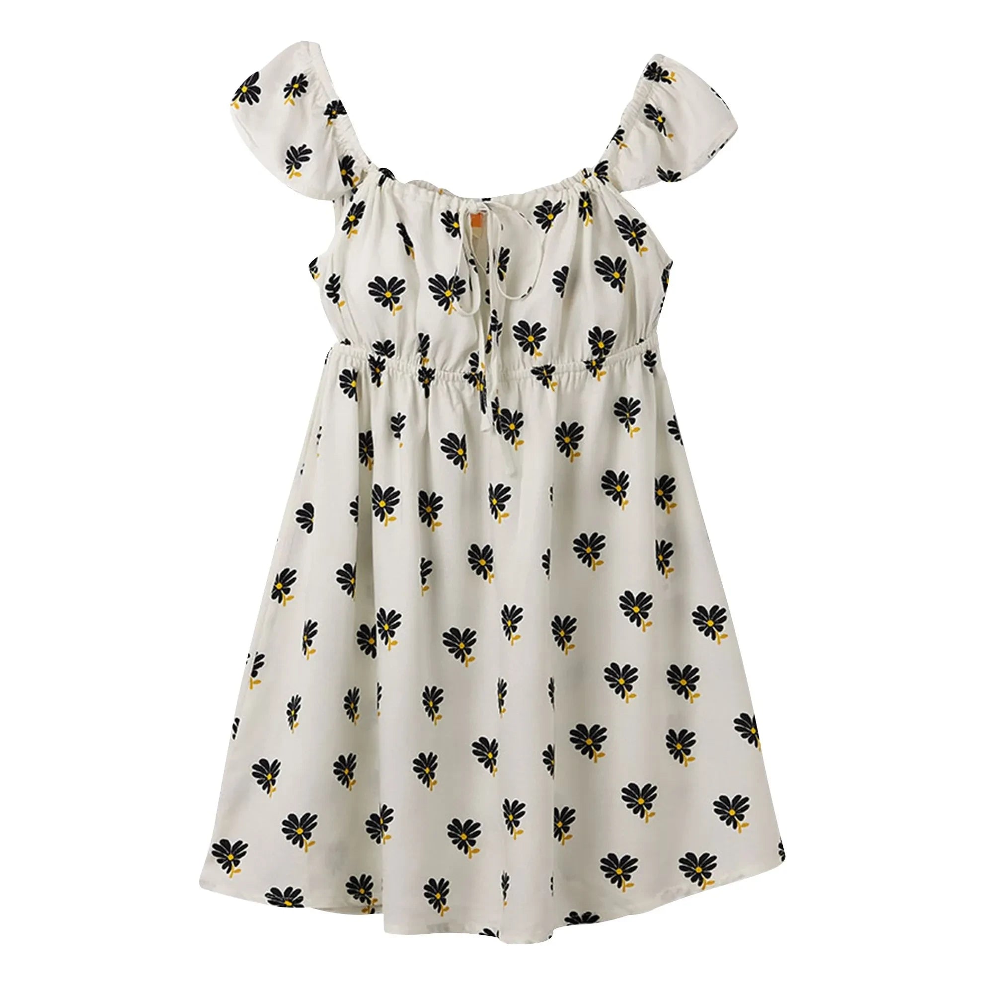 Fabula - Vestido Floral | Blanco