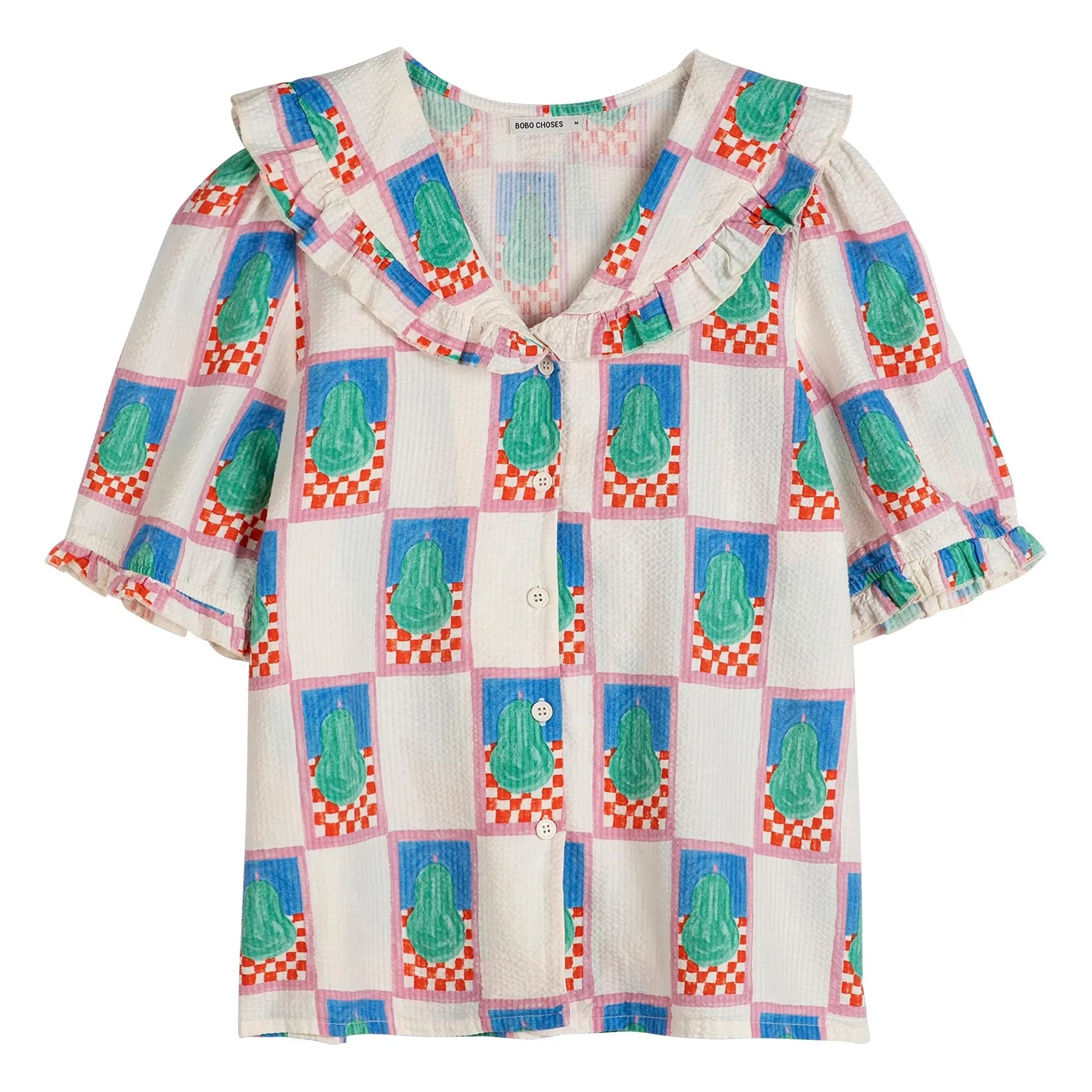 Bobo Choses - Camisa de algodón perla | Crema
