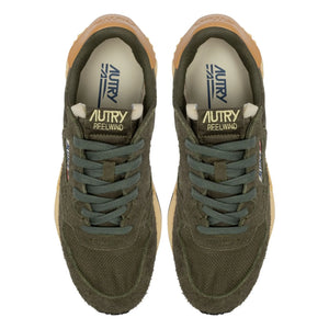Autry - Zapatillas Reelwind Low Bicolor de Ante | Caqui
