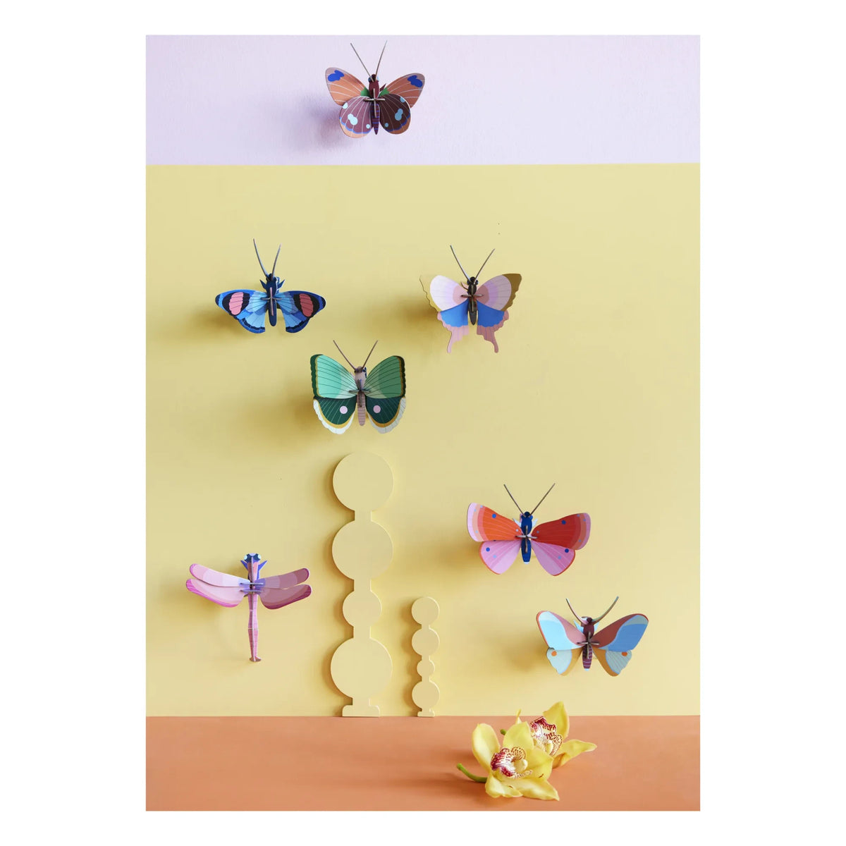 Studio Roof - Mariposa decorativa de pared Claudina