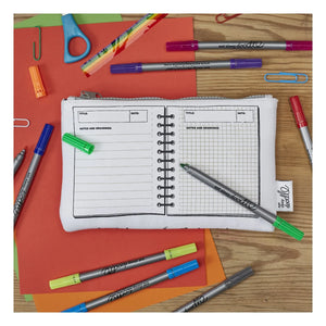 EatSleepDoodle - Set para Colorear Dino