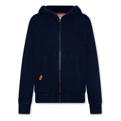AO76 - Sudadera Eldo Denim de algodón orgánico | Azul marino