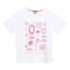 Scotch & Soda - Camiseta con estampado floral | Blanco