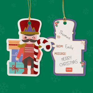 Legami - Set de 10 Etiquetas de Regalo de Navidad