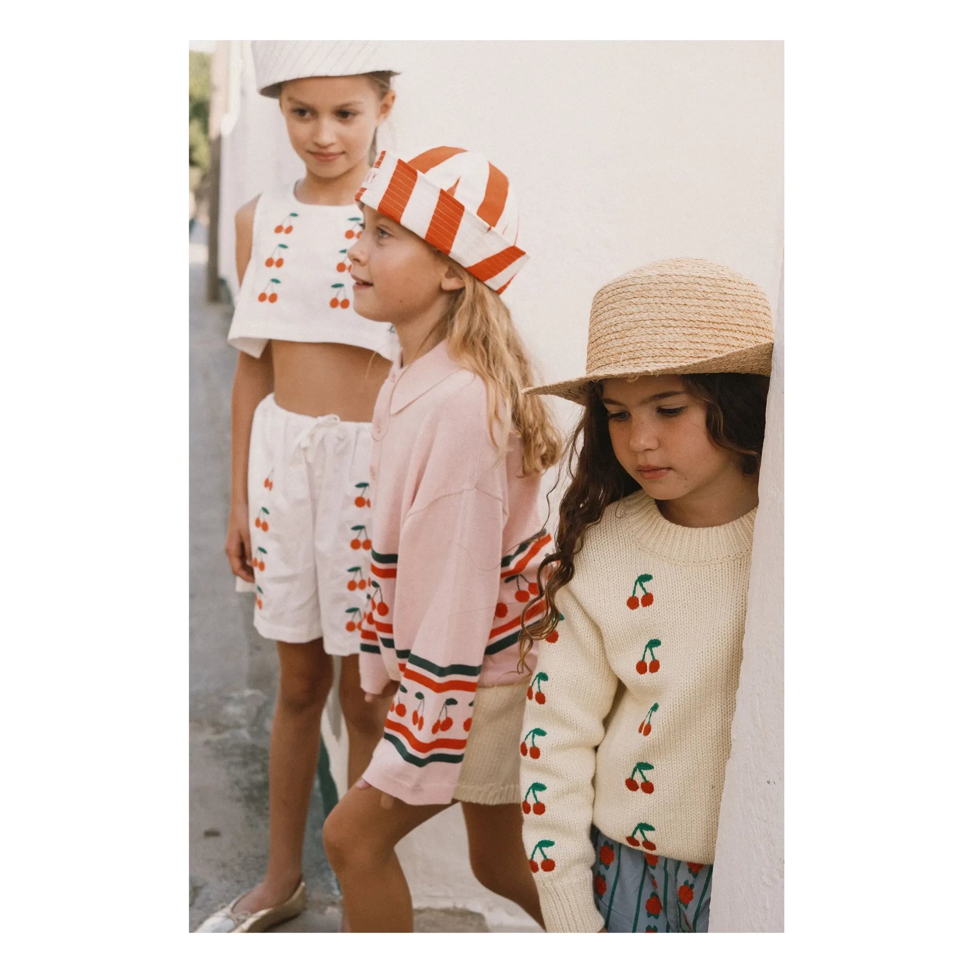 Tinycottons - Polo cereza de punto | Rosa