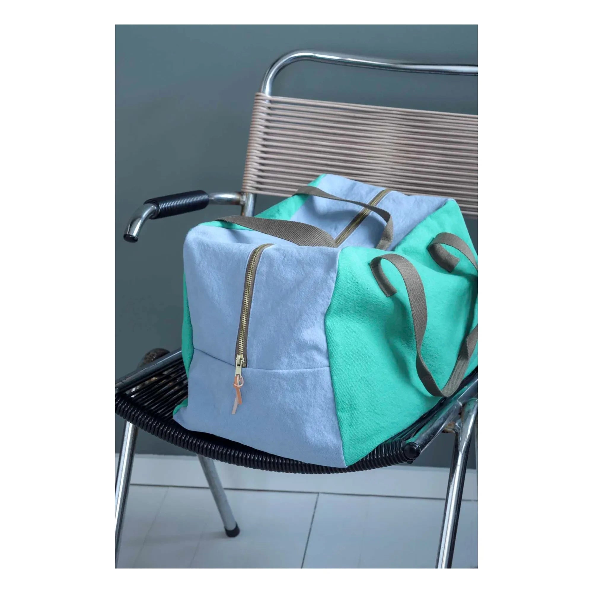 La guinda del pastel - Bolsa de fin de semana Tricolo | Verde Menta