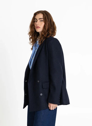 Smallable Woman - Camille Chaqueta de Lana | Azul Marino